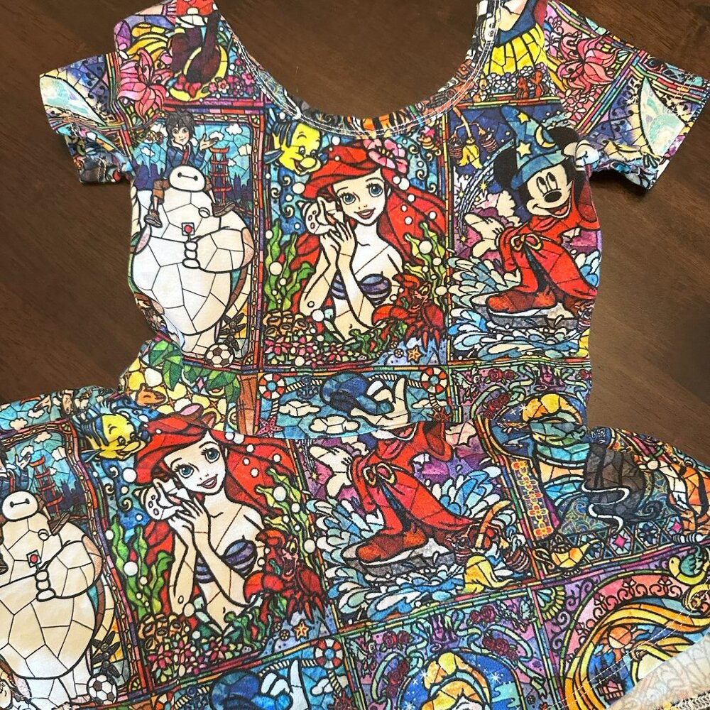 Wild Rich Kids Disney Stained Glass Dress